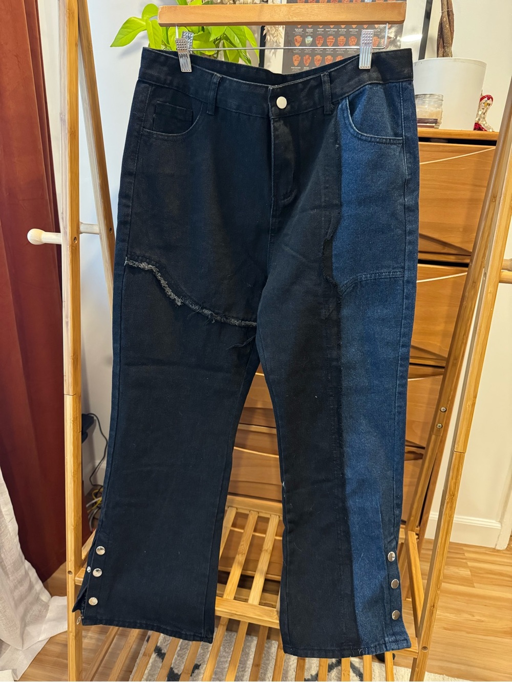 Kclot Denim Patchwork Jeans 36x40
